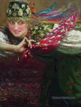  Repin Art - femme dansante Ilya Repin